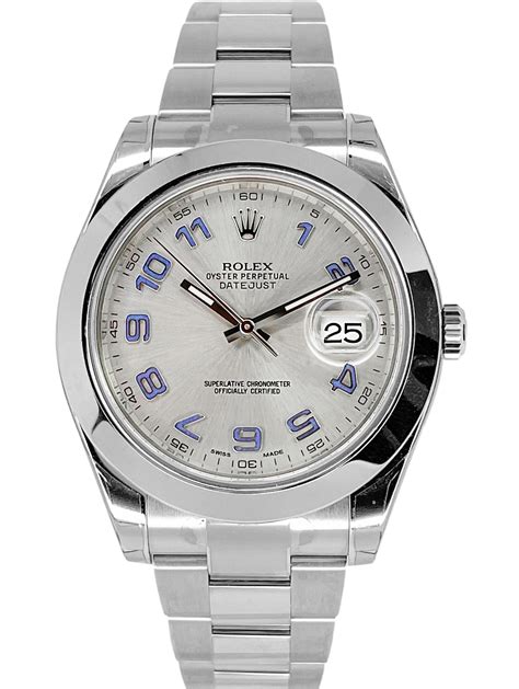 Rolex datejust arabic numerals